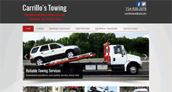 Desktop Screenshot of carrillostowing.com